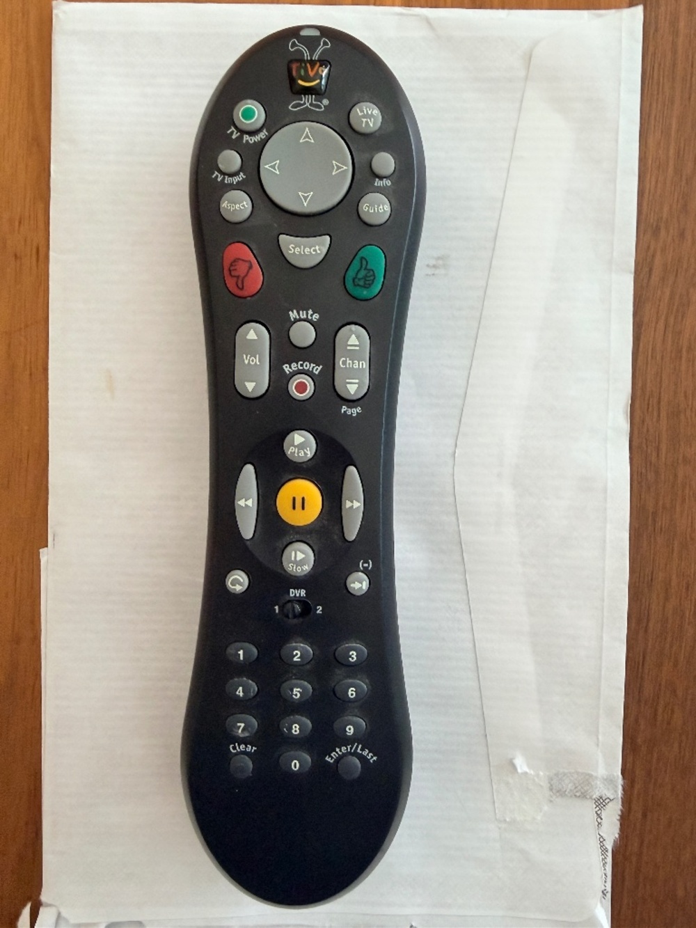 Genuine TiVo Peanut Remote SPCA-00031-005A OEM Series 2/3 DVR Tested WORKS